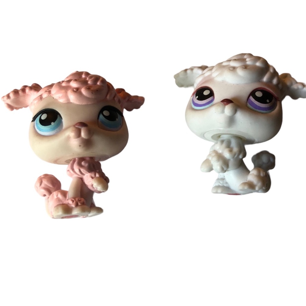 Littlest Pet Shop Poodles with Magnets